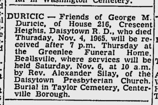 funeral notice